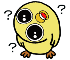 The chick names "Coco". sticker #4933434