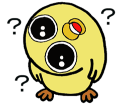 The chick names "Coco". sticker #4933434