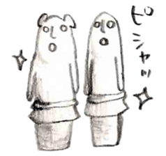 Haniwa Sticker of Miyazaki valve 3 sticker #4934345