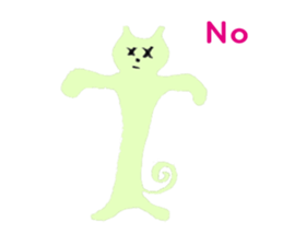 Happy & Thanks cat sticker #4934454