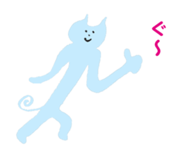 Happy & Thanks cat sticker #4934473