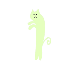 Happy & Thanks cat sticker #4934477