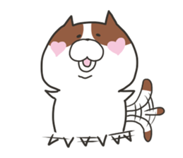 pretty fat cat sticker #4934653