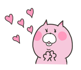 pretty fat cat sticker #4934656