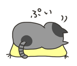 pretty fat cat sticker #4934664