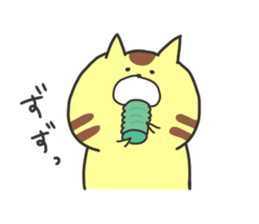 pretty fat cat sticker #4934681