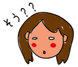 Invective version of ordinary woman sticker #4934931