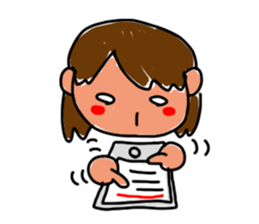 Invective version of ordinary woman sticker #4934943