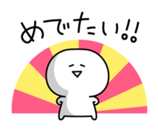 Yuru-Yuru Simple in Winter sticker #4935093