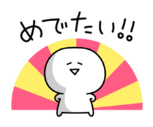 Yuru-Yuru Simple in Winter sticker #4935093