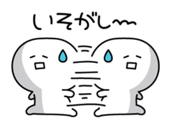 Yuru-Yuru Simple in Winter sticker #4935100