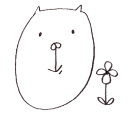 Cat Hippopotamus sticker #4935283