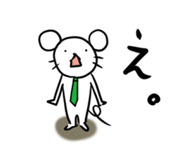 Work hard, mouse manager sticker #4935476