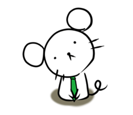 Work hard, mouse manager sticker #4935480