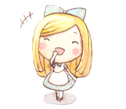 Alice world sticker #4935608