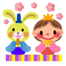 little chiple in spring sticker #4935806