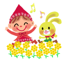 little chiple in spring sticker #4935812