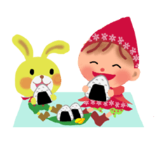 little chiple in spring sticker #4935826