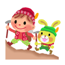 little chiple in spring sticker #4935828