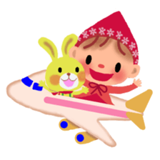 little chiple in spring sticker #4935830