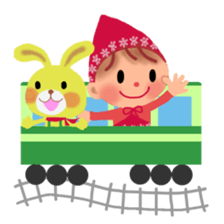 little chiple in spring sticker #4935831