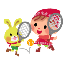 little chiple in spring sticker #4935833