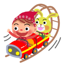 little chiple in spring sticker #4935835