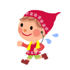 little chiple in spring sticker #4935838