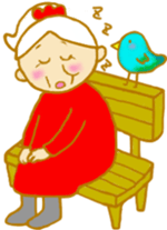 machiko grandma. sticker #4936006