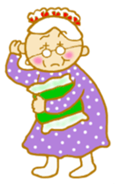 machiko grandma. sticker #4936009