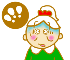 machiko grandma. sticker #4936011