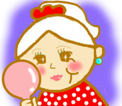 machiko grandma. sticker #4936016