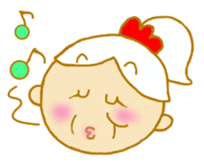 machiko grandma. sticker #4936023