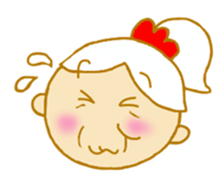 machiko grandma. sticker #4936025