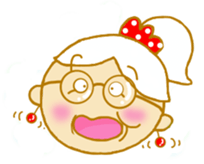 machiko grandma. sticker #4936026