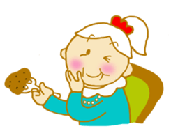 machiko grandma. sticker #4936028