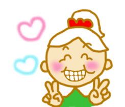 machiko grandma. sticker #4936035