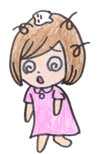 Molar and dental hygienist sticker #4936917