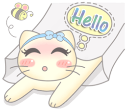 Mini cat sticker #4937008