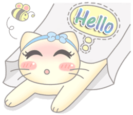 Mini cat sticker #4937008