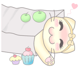 Mini cat sticker #4937009