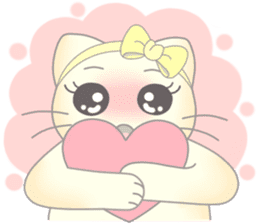 Mini cat sticker #4937012