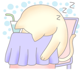 Mini cat sticker #4937020