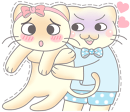 Mini cat sticker #4937021