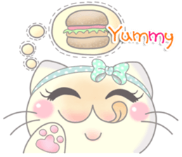 Mini cat sticker #4937022