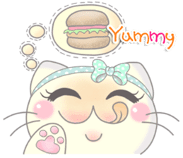Mini cat sticker #4937022