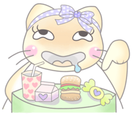 Mini cat sticker #4937027