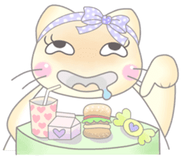 Mini cat sticker #4937027