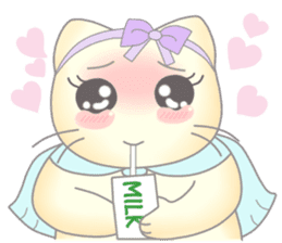 Mini cat sticker #4937031