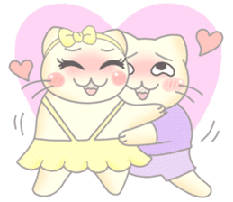 Mini cat sticker #4937033